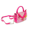 Shiny Baguette Jumbo Chain Bag - Dark Pink