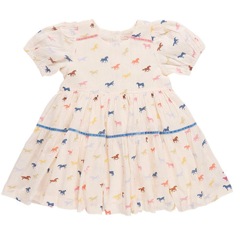 Pink Chicken - Charlie Multi Tiny Horses Dress