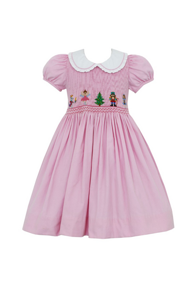 Pink Cord Nutcracker Dress