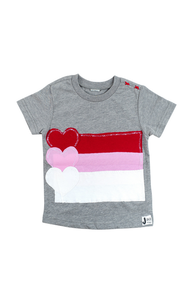 Ombre 3 Hearts Tee