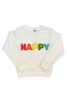 Lola And The Boys - Happy Crystal Sweatshirt