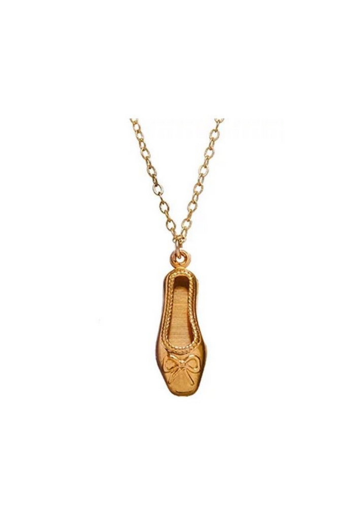 Ballet Slipper Charm Necklace – Dottie Doolittle