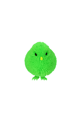 Green Light Up Chick Squeeze Toy
